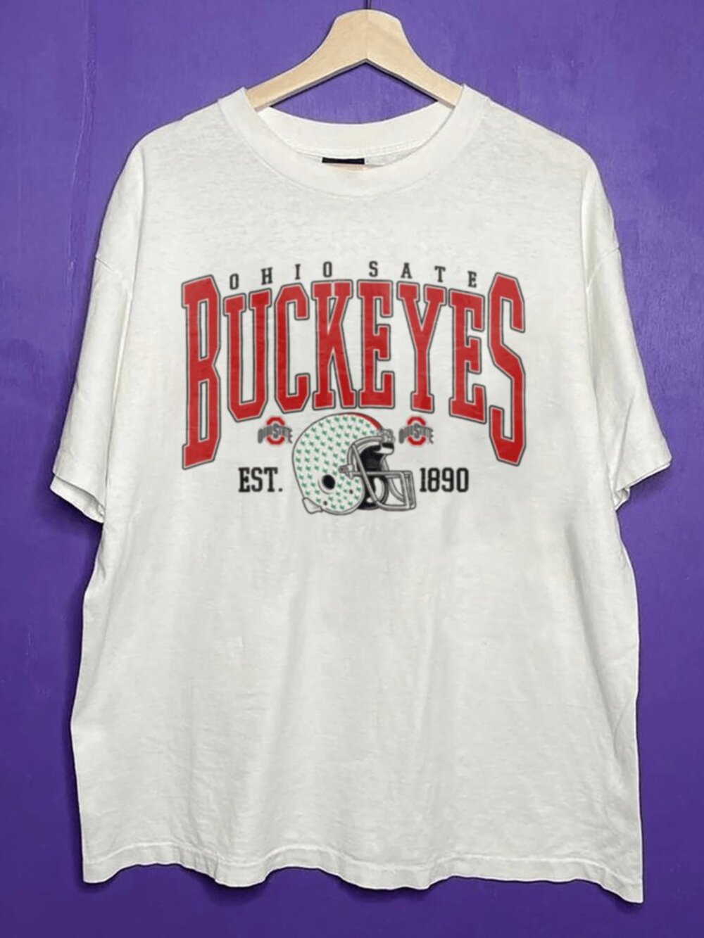 90s Vintage Ohio State Buckeyes Football Shirt, Ohio State University Shirt Tee